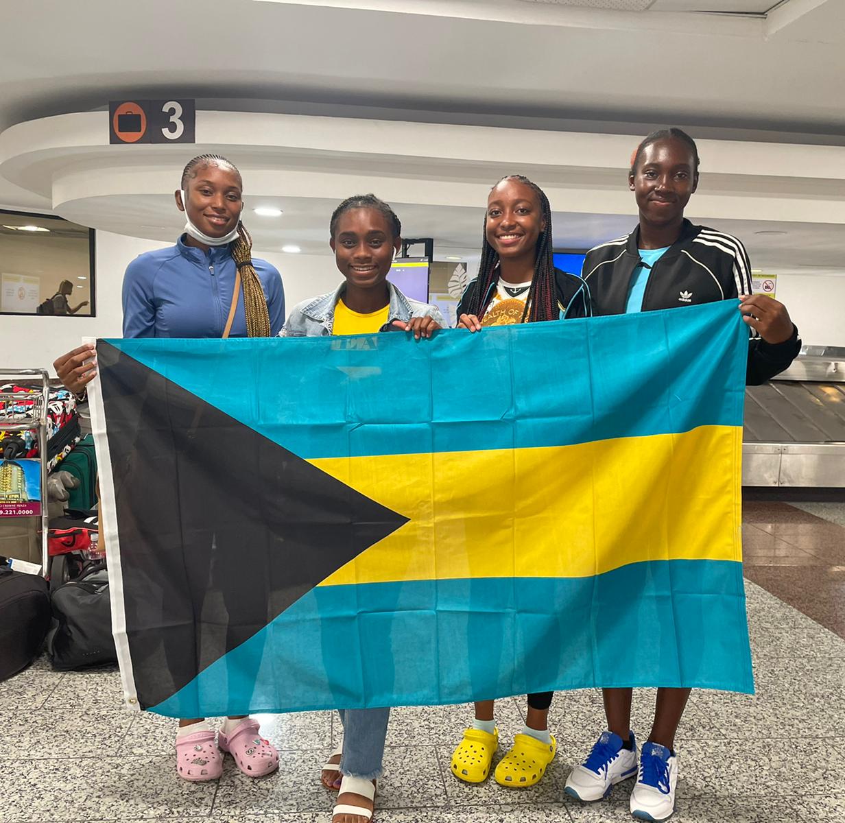 Team Bahamas Takes To The Practice Courts Ahead Of Competition   Team Bahamas In Santo Domingo 